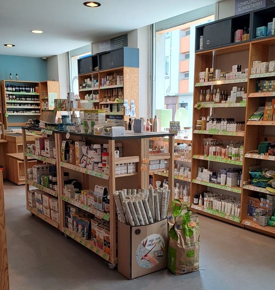 écoproduits et cosmétiques, biocoop Kerbio centre ville