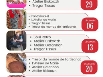 Marché de créateurs 🫶

A partir du 29 novembre et jusqu'au 27 décembre, retrouvez des artisans tous les vendredis dans votre magasin Biocoop Coccinelle à St...