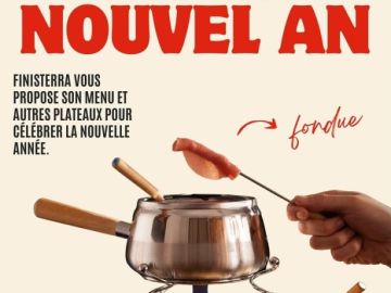 Menu Nouvel An 🎉

Comme chaque année, Finisterra vous propose son menu et plateaux pour le dîner du Nouvel An ✨

N’hésitez pas si besoin 🤍

Et.. d’ailleurs,...