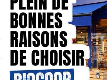 Il y a plein de bonnes raisons de choisir Biocoop :

- Pour se faire plaisir avec une alimentation bio de qualité,😋
- Pour défendre la bio paysanne...